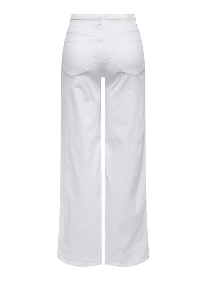 Only Wide Leg Jeans 15310632 - White
