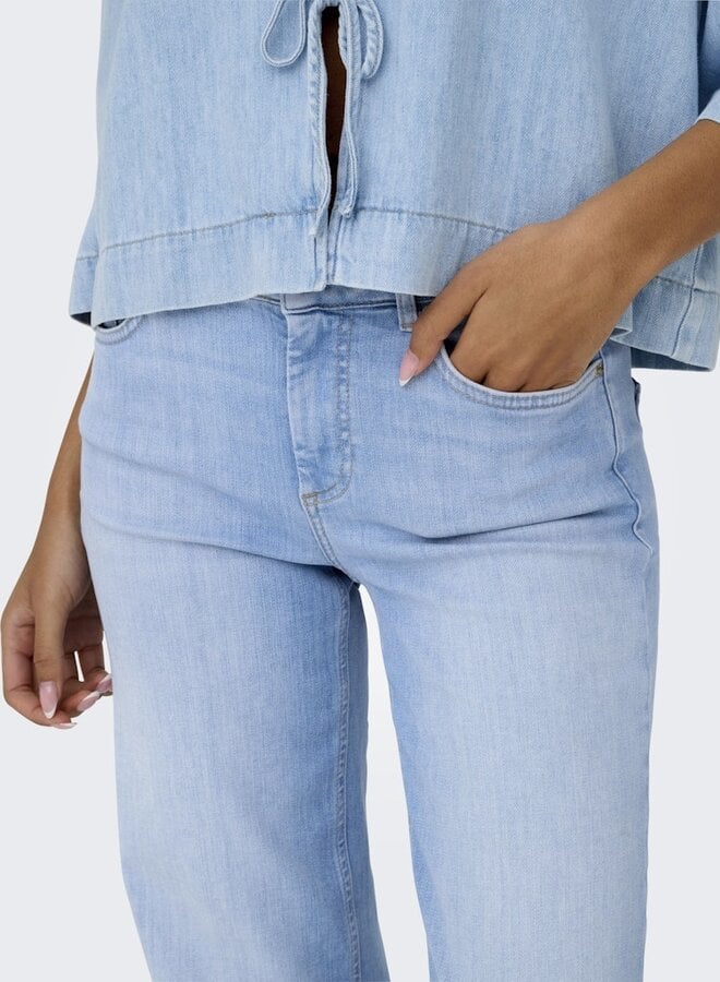 Only Straight Fit Jeans ONLBLUSH  15365460 - Light Blue Denim