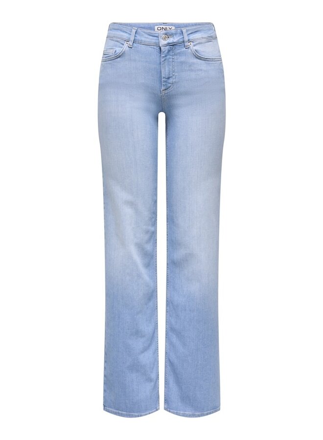 Only Straight Fit Jeans 15365460 - Light Blue Denim