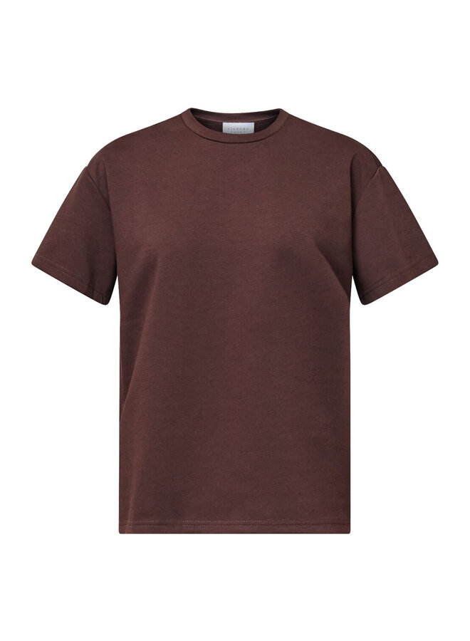 Sisters Point T-Shirt 19786 VEDA-SS - 222 D. Chocolate