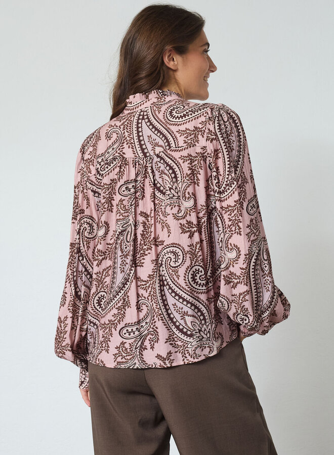 Sisters Point Blouse 19459 Virsa-Sh14 - 804 Mauve Paisley