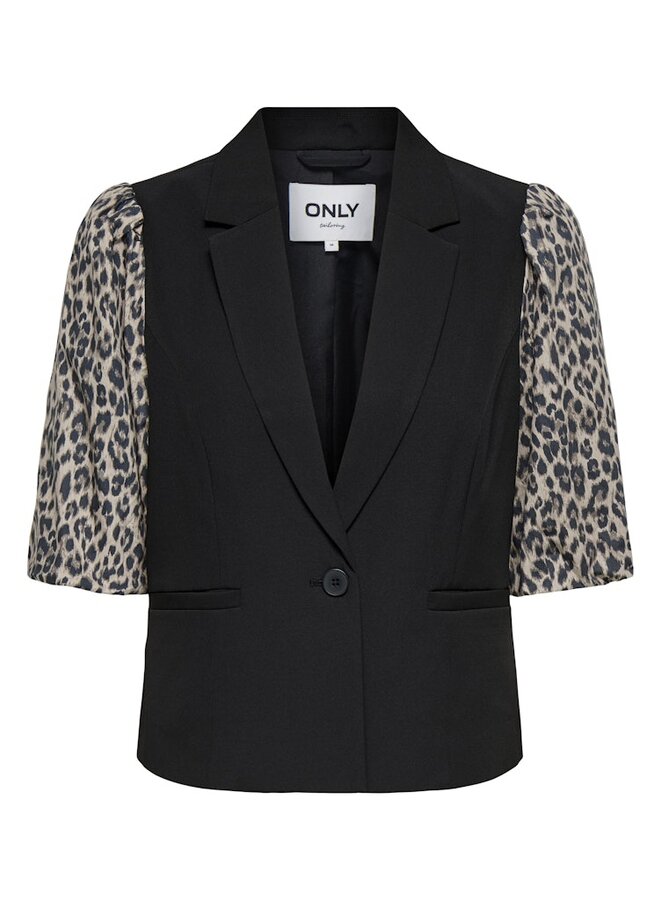 Only Blazer 15363405 - Black Detail:LEO SLEEVS