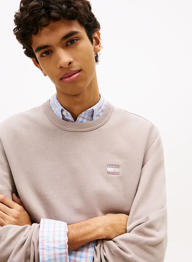 Tommy hilfiger Trui DM0DM22665 - PKE Limestone Dust Htr