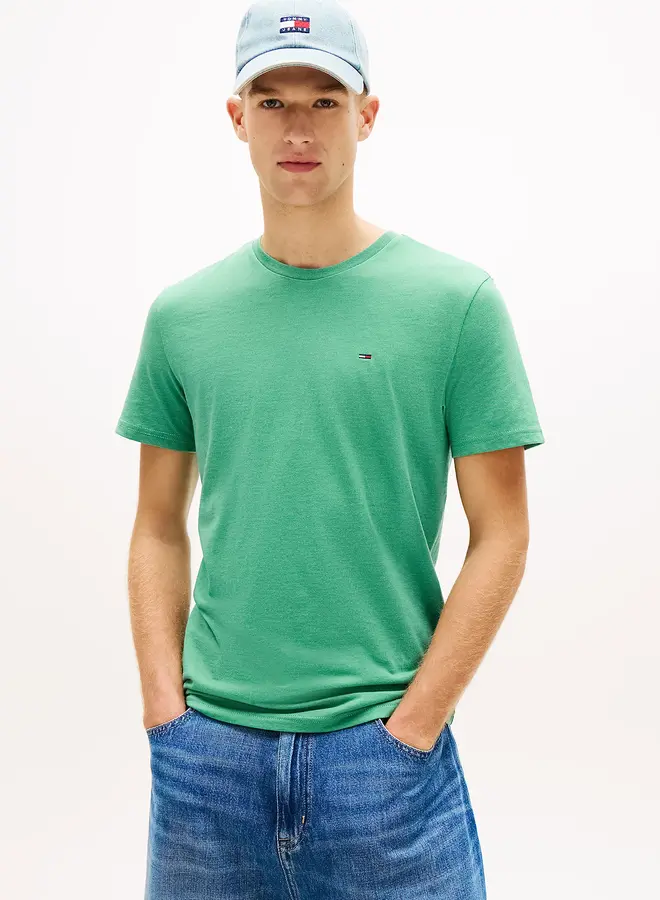 Tommy hilfiger T-shirt DM0DM20363 - L5Y Bahama Green Htr
