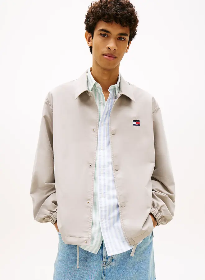 Tommy Hilfiger Overshirt DM0DM22778 - PKE Limestone Dust