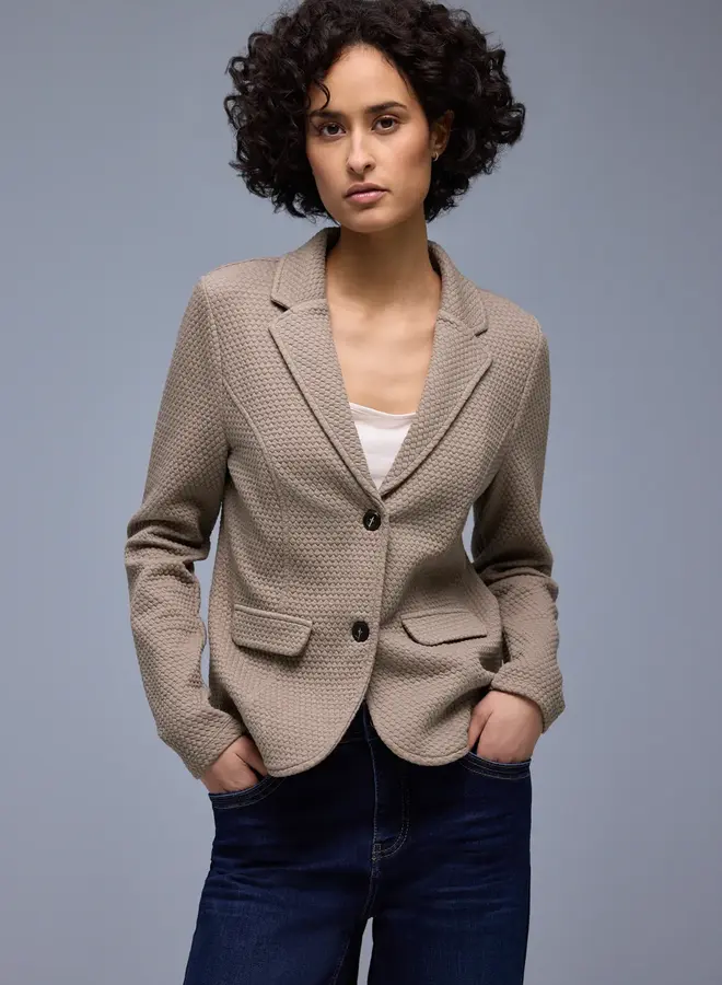 Structured Basic Blazer - 17462