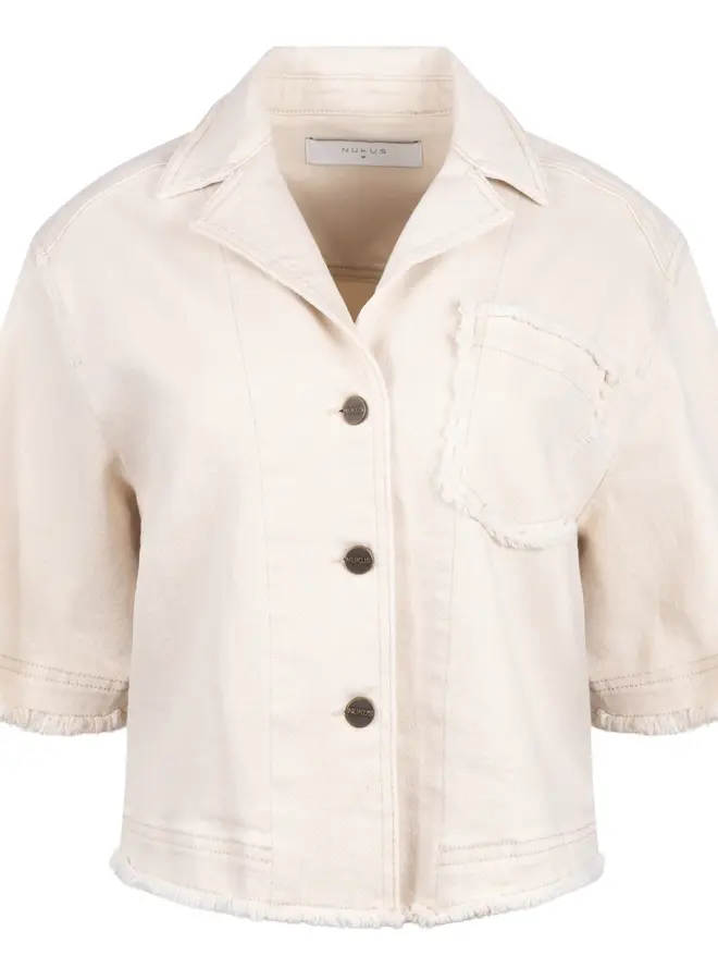 Nukus Denim Jacket Charlie NKS13090 - 17 Off White