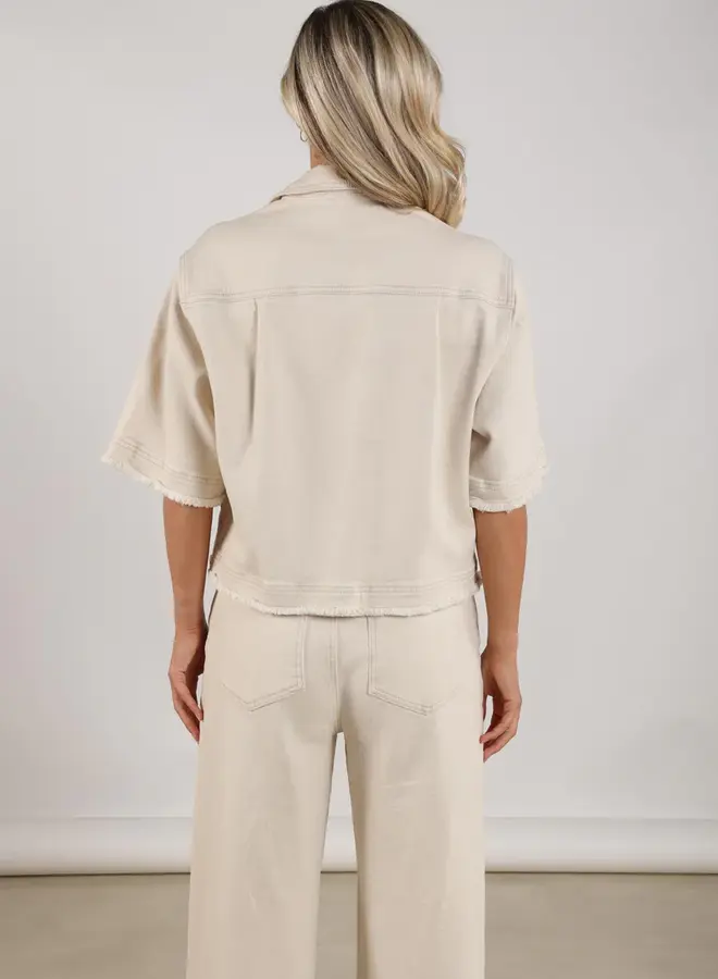 Nukus Denim Jacket Charlie NKS13090 - 17 Off White