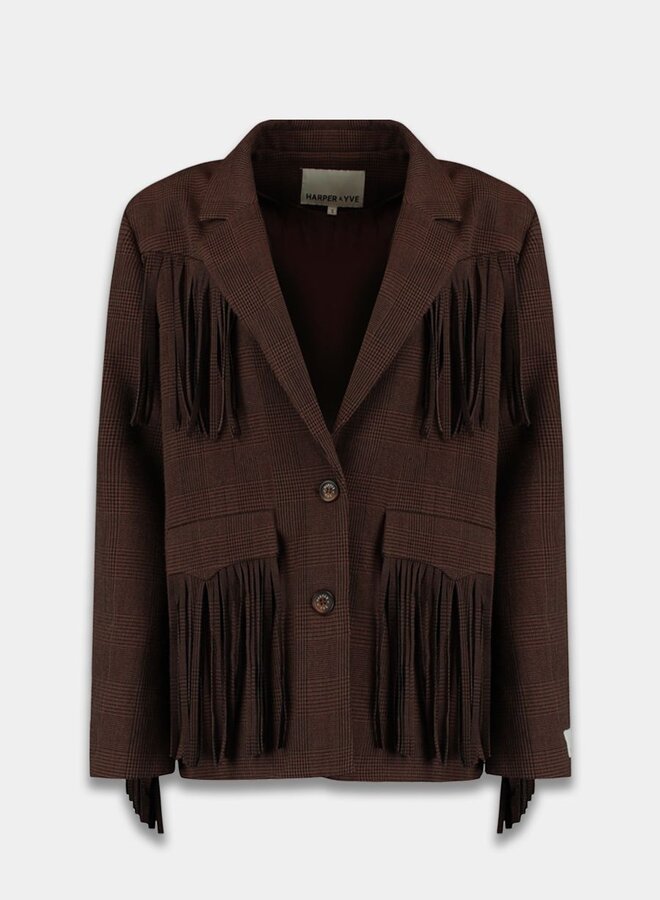 Harper and Yve Blazer Casey SS6N225 - 1279 Check