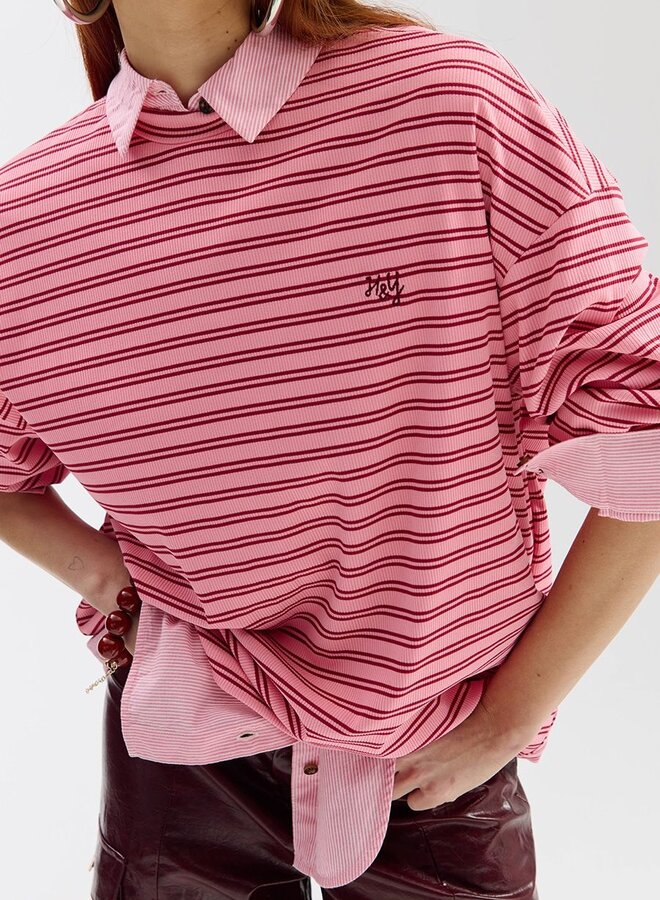 Harper and Yve Longsleeve Tommy SS6P604 - 627 Vintage Pink