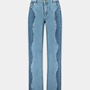 Harper and Yve Wide Leg Jeans SS6Z105 - 440 Light/Mid Blue