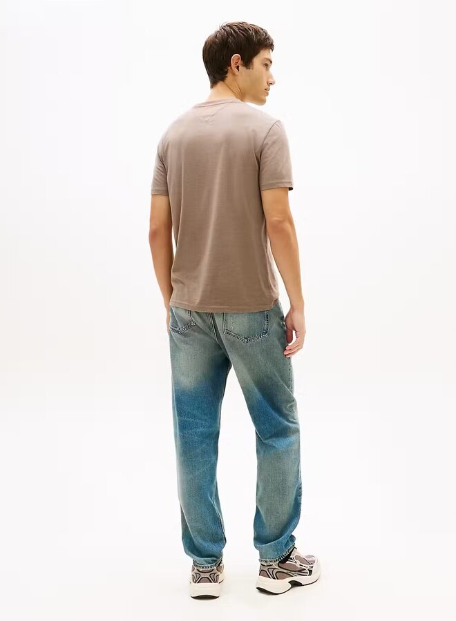 Tommy hilfiger T-shirt DM0DM20363 - PKD Ivy Mink Htr