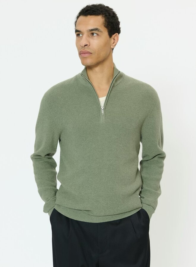 Half-Zip Trui Malagoon 30207192 - Sea Spray