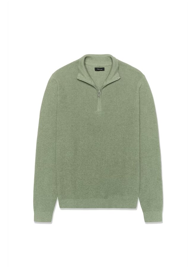 Matinique Half-Zip Trui Malagoon 30207192 - Sea Spray