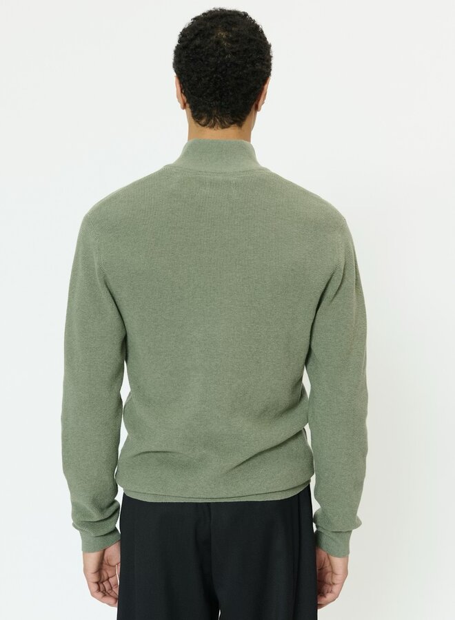 Matinique Half-Zip Trui Malagoon 30207192 - Sea Spray