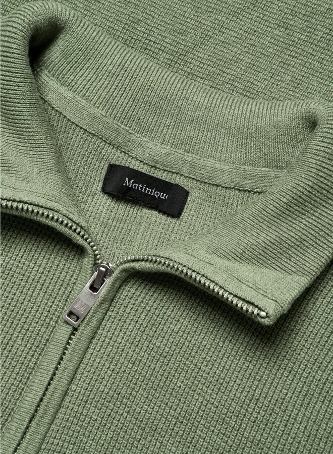 Matinique Half-Zip Trui Malagoon 30207192 - Sea Spray