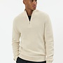 Matinique Half-Zip Trui Malagoon 30207192 - Oyster Gray Melange