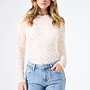Garcia Kanten Top N260210 - 1448 Ecru