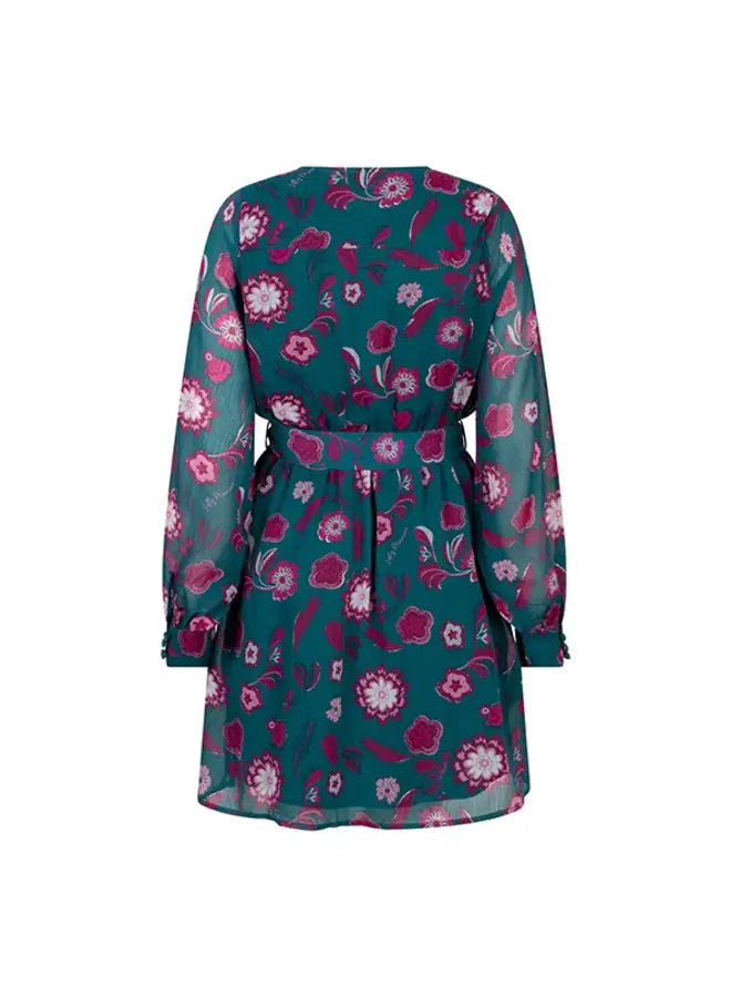 Lofty manner Jurk Lux  RB21.1 - 704 Silver Flower