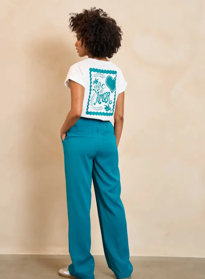 Lofty manner Broek Siona RB201 - 419 Teal