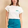 Lofty manner T-shirt Aneva RB14  - 100 White