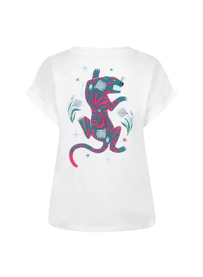 Lofty manner T-shirt Aneva RB14  - 100 White