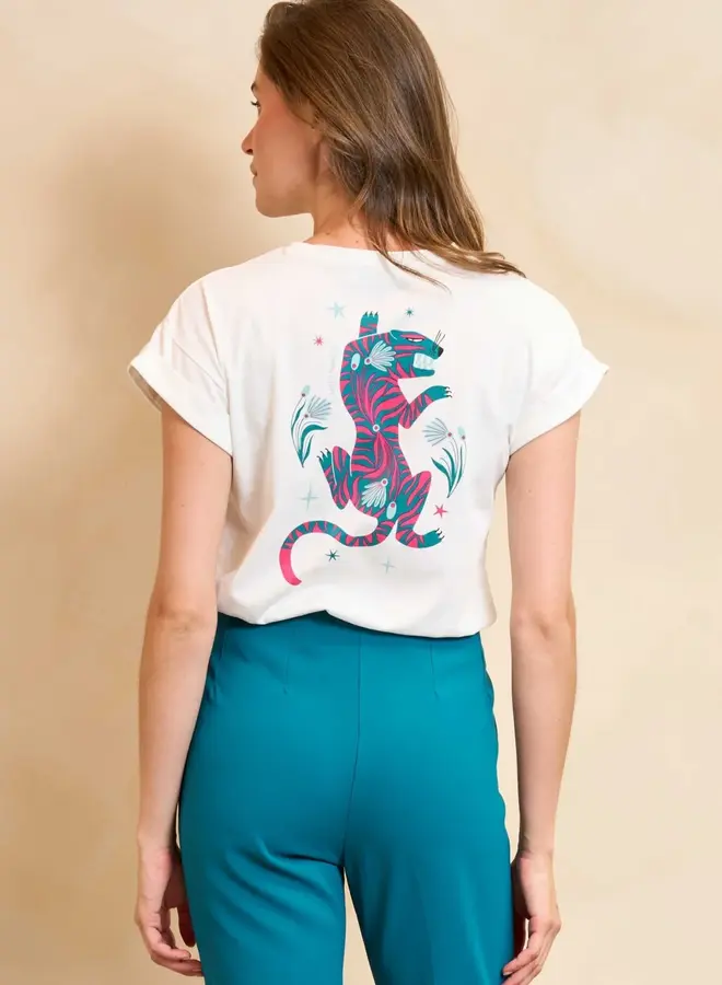 Lofty manner T-shirt Aneva RB14  - 100 White