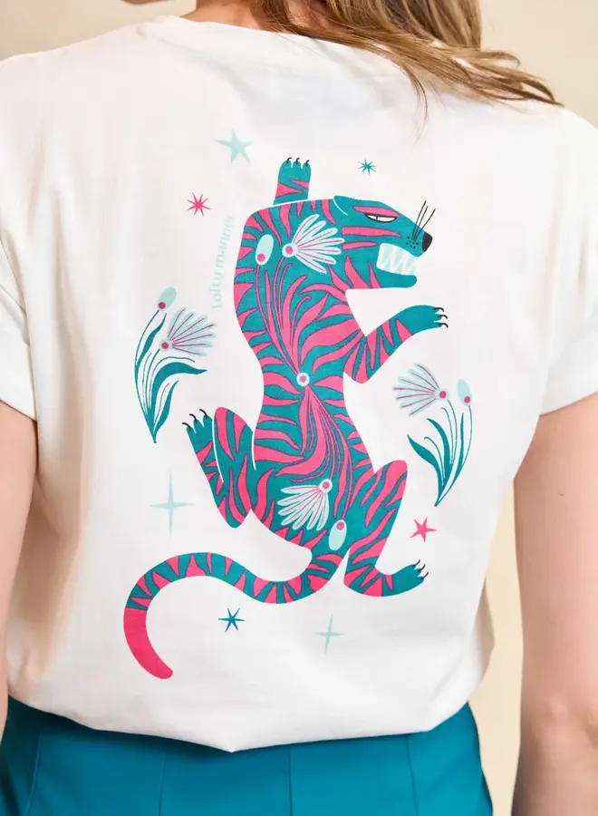 Lofty manner T-shirt Aneva RB14  - 100 White