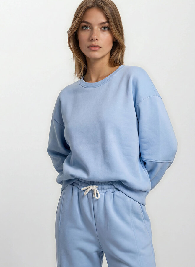 Turquoise By Daan Trui Love Peace Repeat 93880  - Licht Blauw