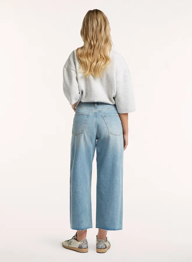 Circle of trust Cropped Wide Leg Jeans Boston S26_16_ - 3054 Sea Note Blue Wash