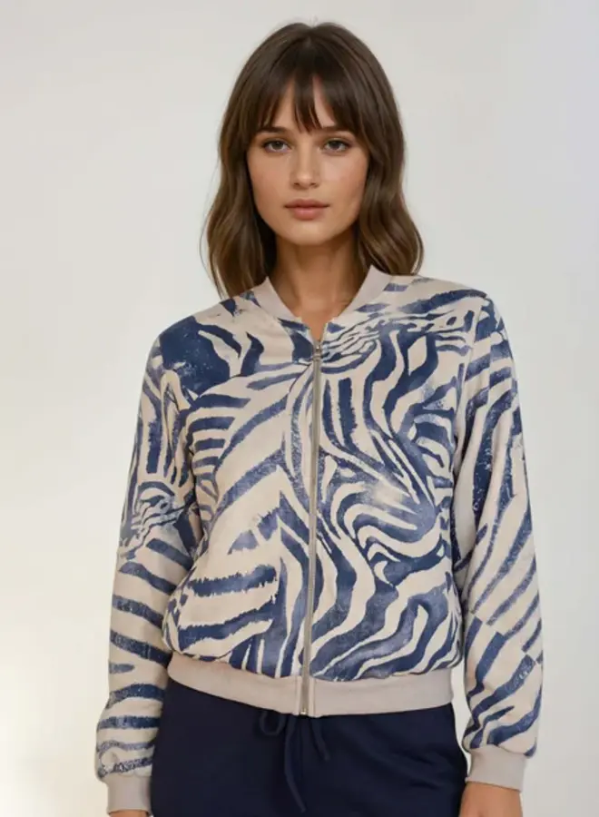 Fos Amsterdam Jas 7672 Bomberjack Bambi - 420 Jeans