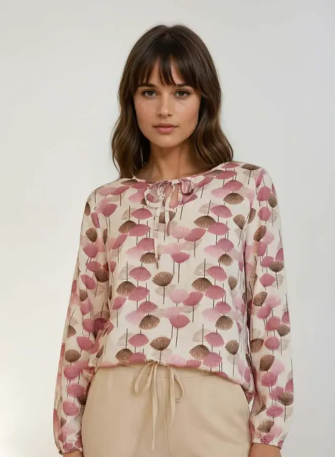 FOS Top Blouson Lexi 6556 - 650 Roze