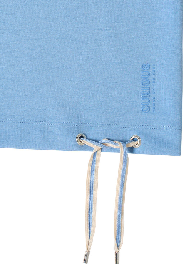 Cecil T-shirt Soft Touch 324663 - 17410 Cloud Blue