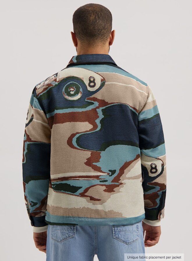 Dstrezzed Overshirt Carter 155006 - 621 Blue Fusion