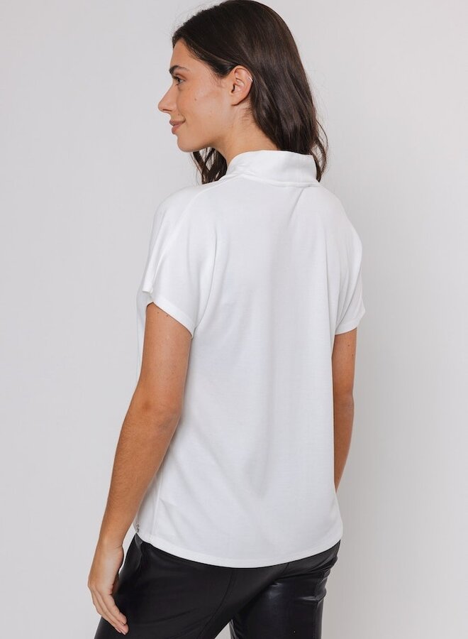 Rino & Pelle Top V-Neck Kallie.700NOOS - 70 snow white