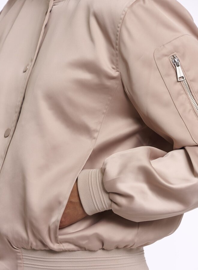 Rino & Pelle Bomber Jas Banner.7002621 - 11018 smoked pearl