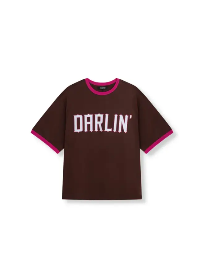 Refined Department T-shirt Loui R2602711923 - 600 Brown