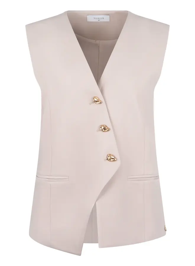 Nukus Top Julia Gilet NKS08028 - 9 Sand