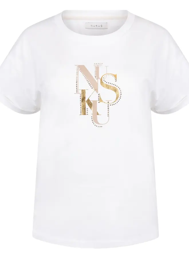 Nukus T-Shirt Rowena NKS04018 - 131 Offwhite/Sand