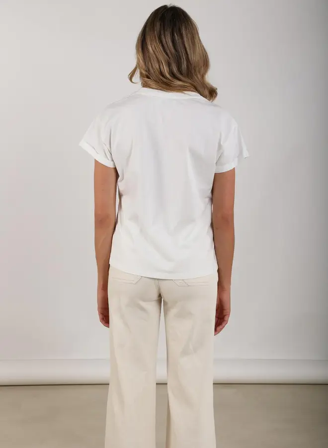 Nukus T-Shirt Rowena NKS04018 - 131 Offwhite/Sand