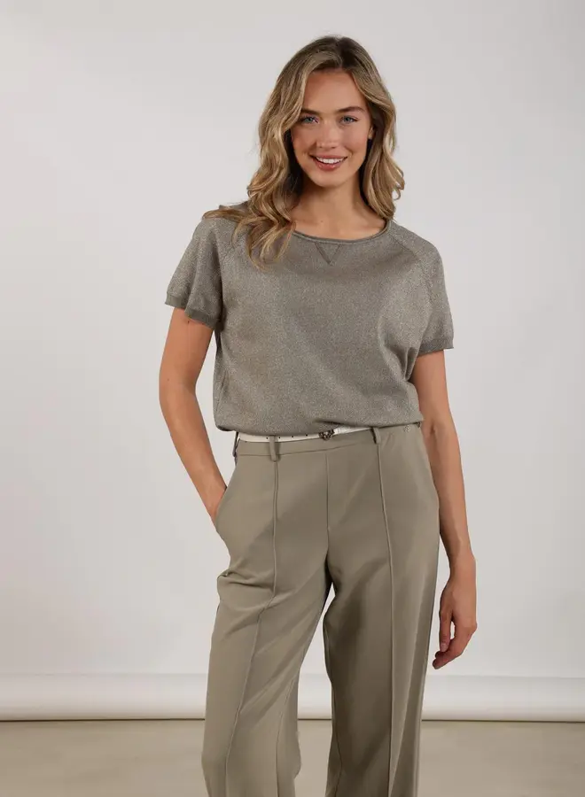 Top Anita Lurex NKS01085 - 350 Army