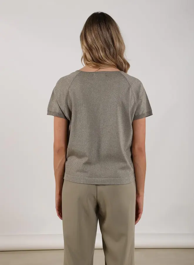 Nukus Top Anita Lurex NKS01085 - 350 Army