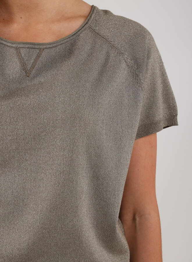 Nukus Top Anita Lurex NKS01085 - 350 Army