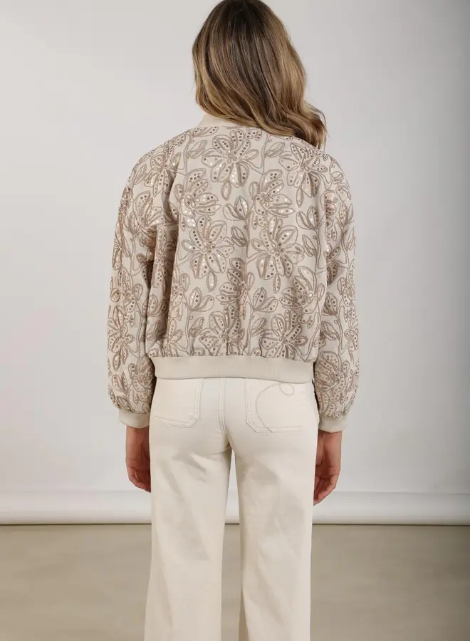 Nukus Jas Ginny Bomber Paillet NKS13083 - 9 Sand