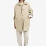 Yaya Oversized Trenchcoat 02-001069-602 - Sandstone Beige