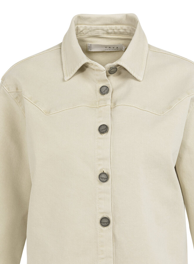 Yaya Jas Denim 01-511049-602 - Sandstone Beige