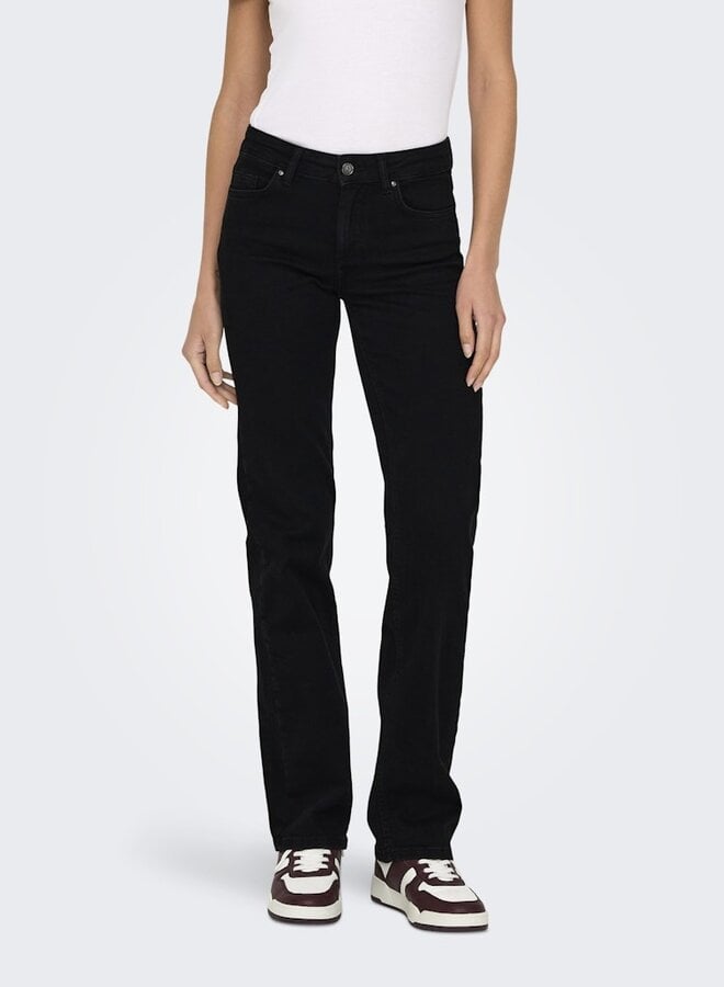 Only Jeans ONLBLUSH Straight Fit 15330777 - Black Denim