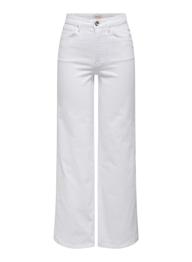 Only Jeans BLUSH Wide Leg 15310632 - White