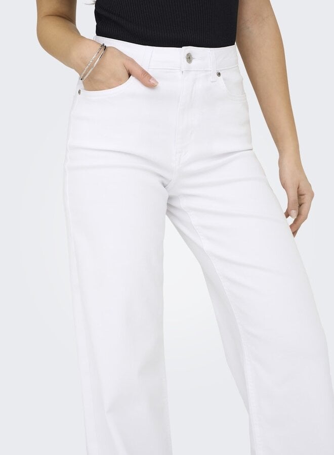 Only Jeans BLUSH Wide Leg 15310632 - White