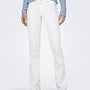 Only Flared Jeans ONLBLUSH 15313015 - White